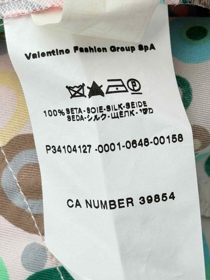 Pre - loved M MISSONI Embroidered Multicolor Size US 4 Short Dress at Reems Closet