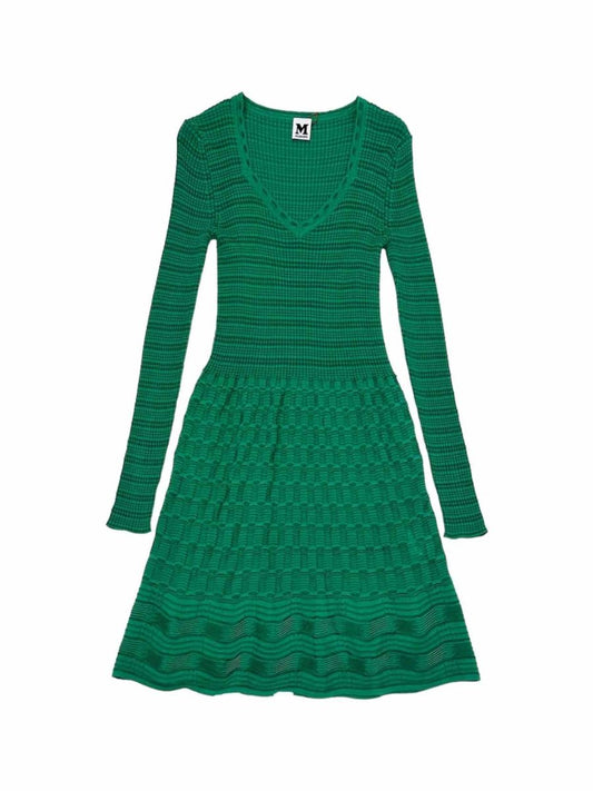 Pre-loved M MISSONI Knit Green Midi Dress from Reems Closet