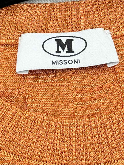 Pre - loved M MISSONI Orange Size XSmall Short Dress at Reems Closet