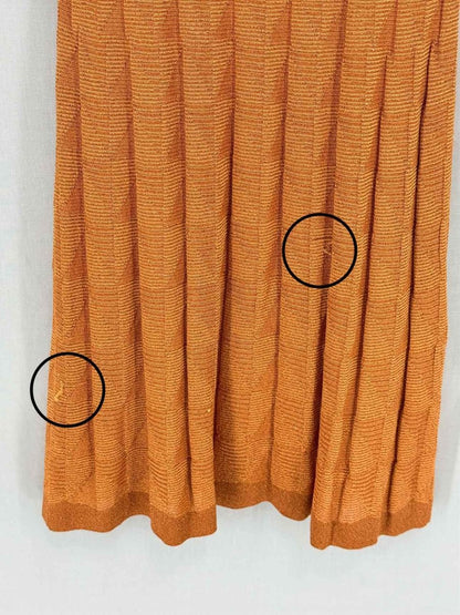 Pre - loved M MISSONI Orange Size XSmall Short Dress at Reems Closet