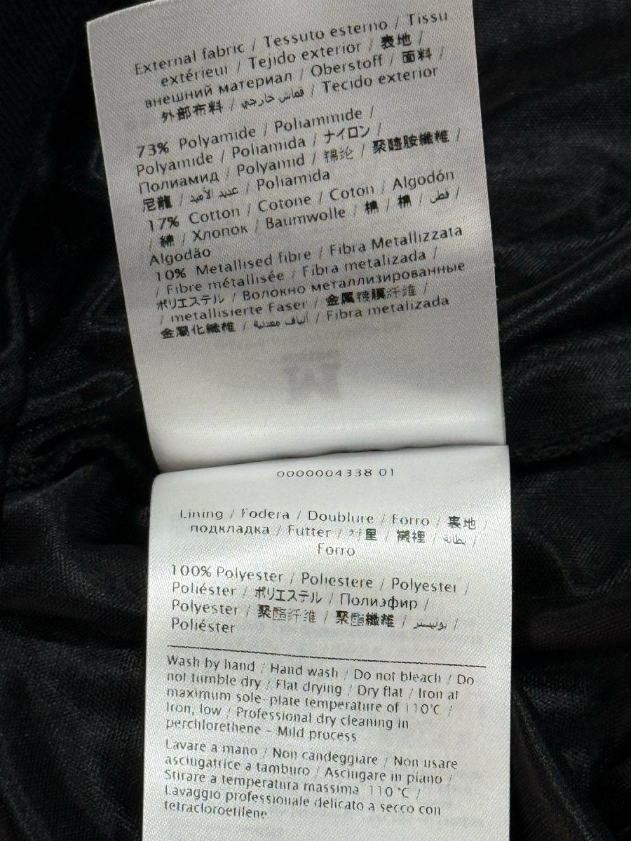 Pre - loved M MISSONI Palazzo Black Multicolor Size US 10 Pants at Reems Closet