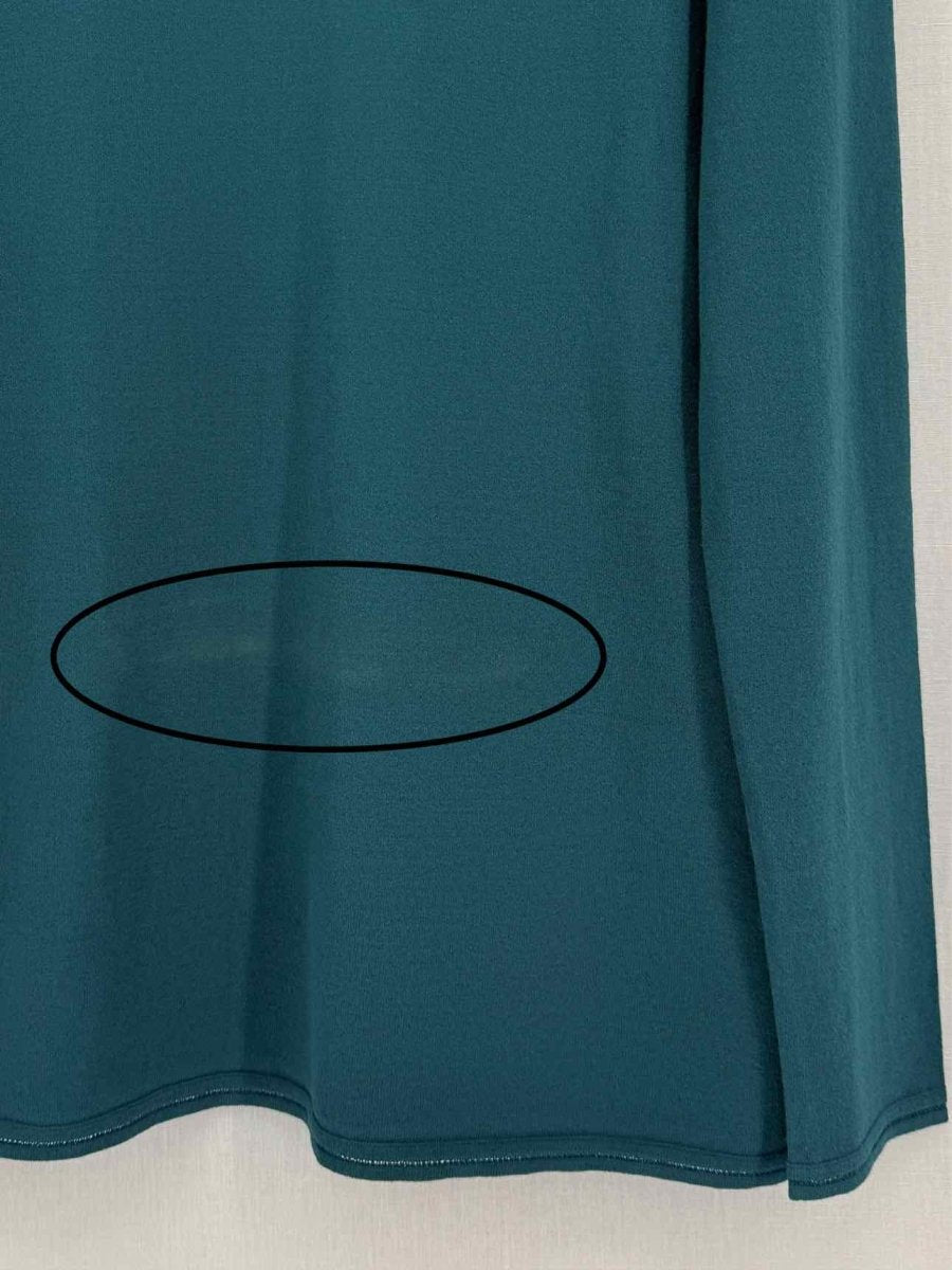 Pre-loved M MISSONI Teal Blue Size US 12 Sweatshirt at Reems Closet