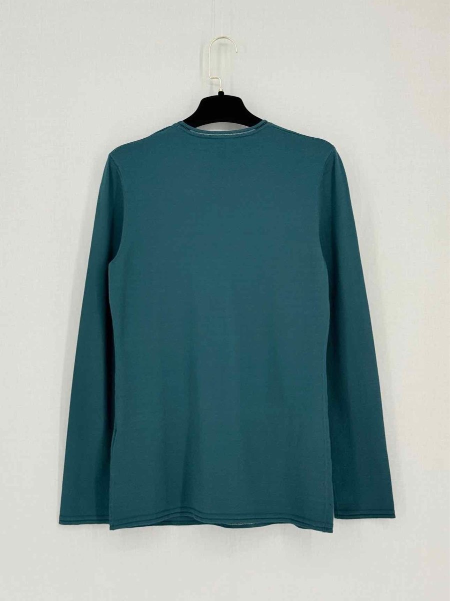 Pre-loved M MISSONI Teal Blue Size US 12 Sweatshirt at Reems Closet