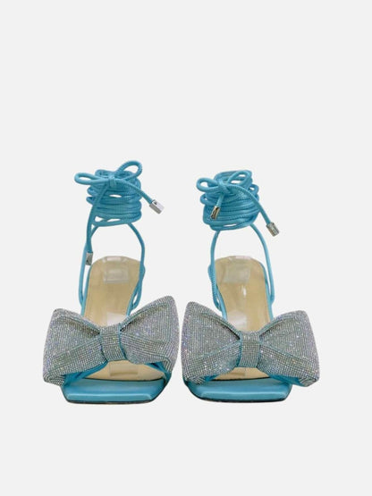 Pre - loved MACH & MACH Blue Size EU 39.5 Heeled Sandals at Reems Closet