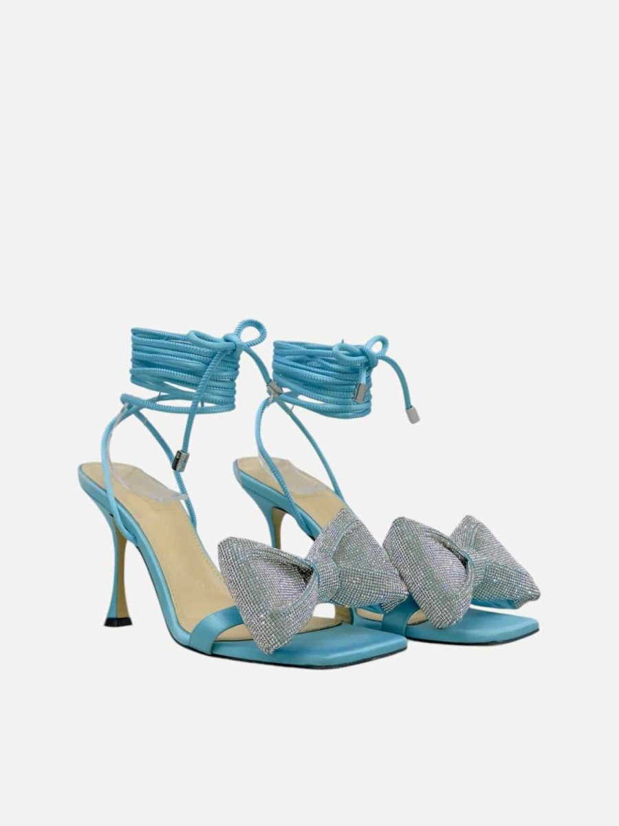 Pre - loved MACH & MACH Blue Size EU 39.5 Heeled Sandals at Reems Closet