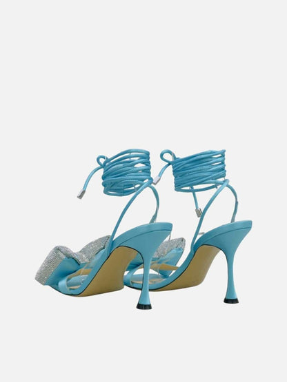 Pre - loved MACH & MACH Blue Size EU 39.5 Heeled Sandals at Reems Closet