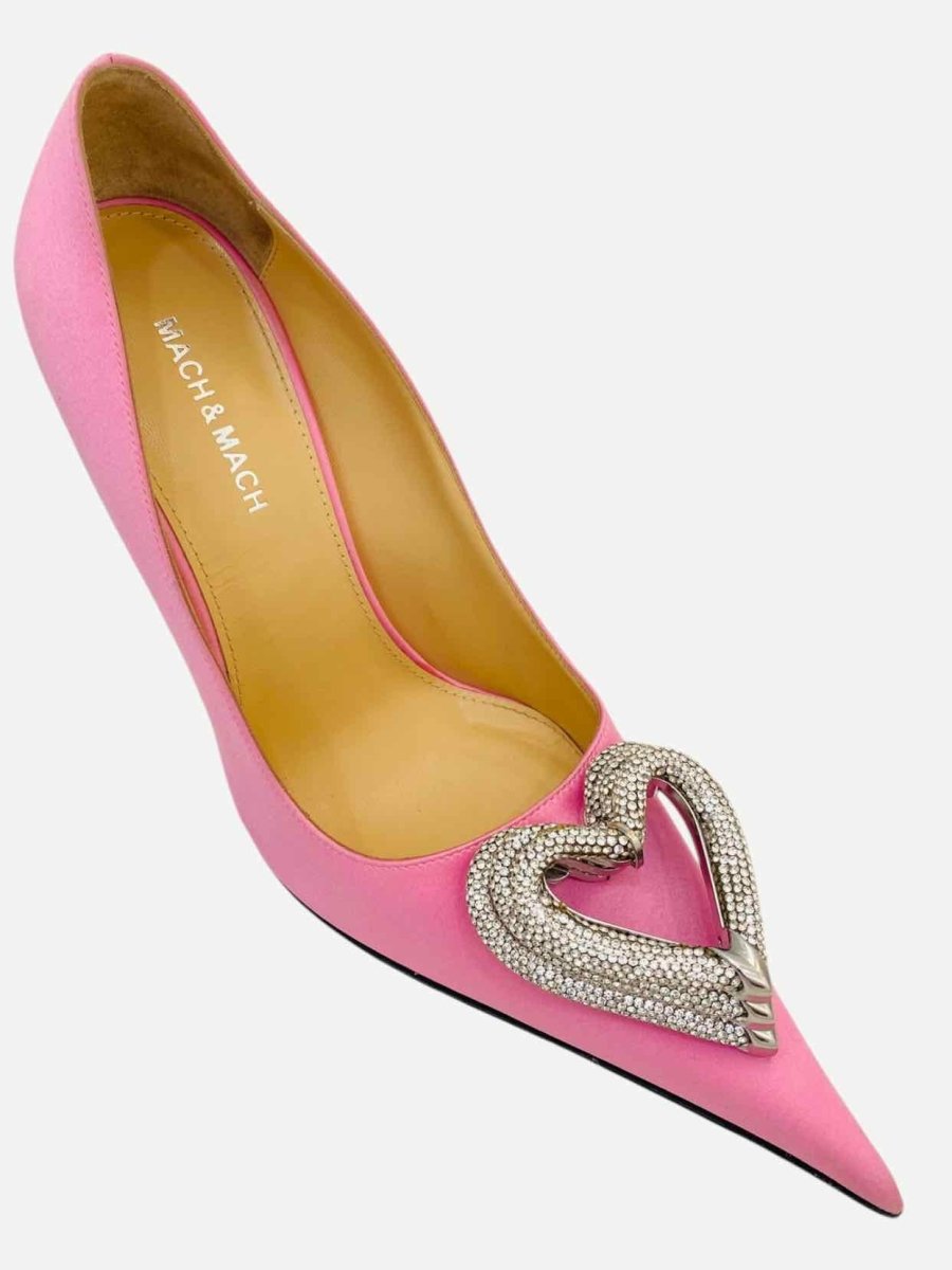 Pre - loved MACH & MACH Decollete Pink Pumps 39 at Reems Closet