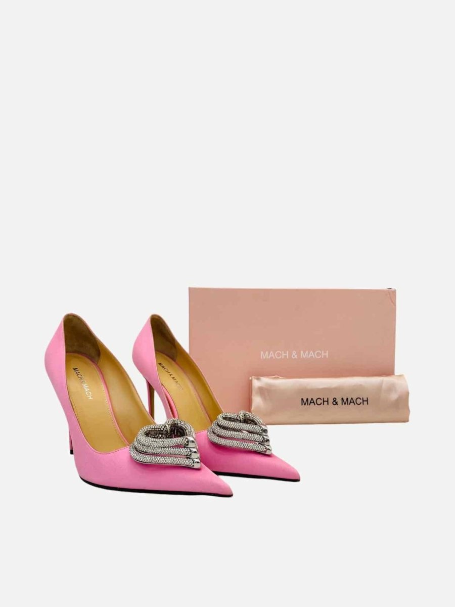 Pre - loved MACH & MACH Decollete Pink Pumps 39 at Reems Closet