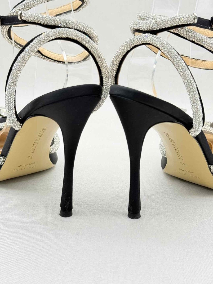 Pre - loved MACH & MACH Double Bow Black Size EU 39 Pumps at Reems Closet