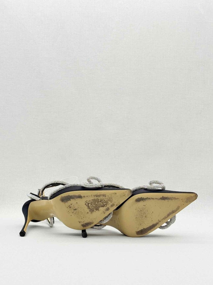 Pre - loved MACH & MACH Double Bow Black Size EU 39 Pumps at Reems Closet