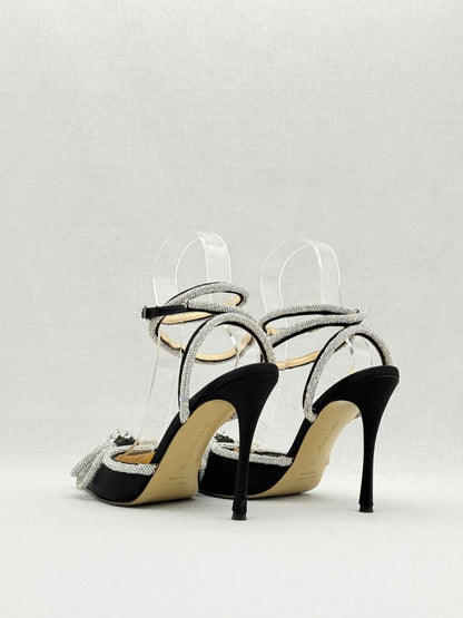 Pre - loved MACH & MACH Double Bow Black Size EU 39 Pumps at Reems Closet