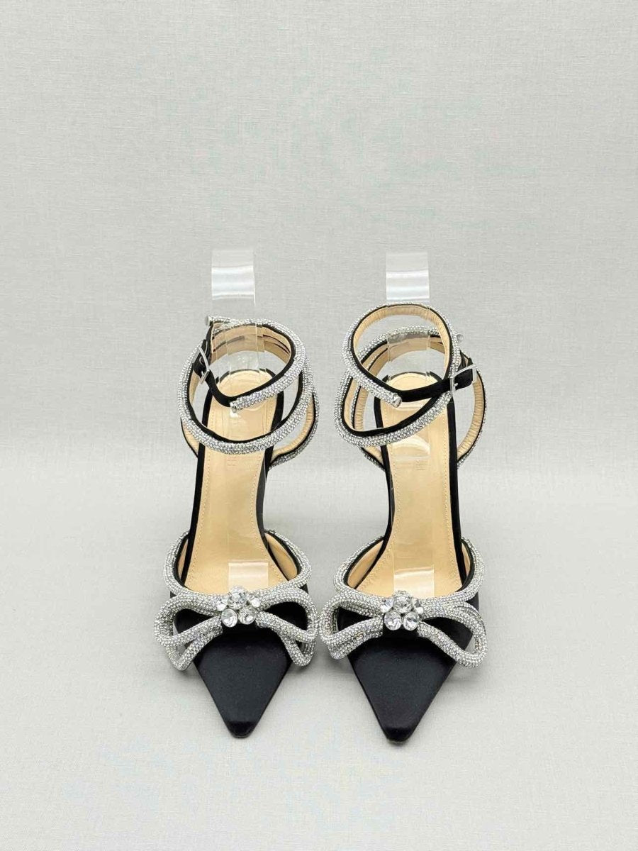 Pre - loved MACH & MACH Double Bow Black Size EU 39 Pumps at Reems Closet