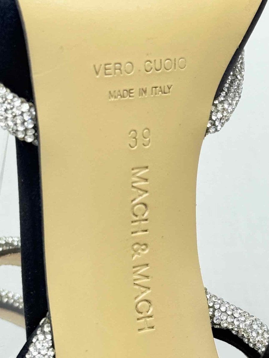 Pre - loved MACH & MACH Double Bow Black Size EU 39 Pumps at Reems Closet