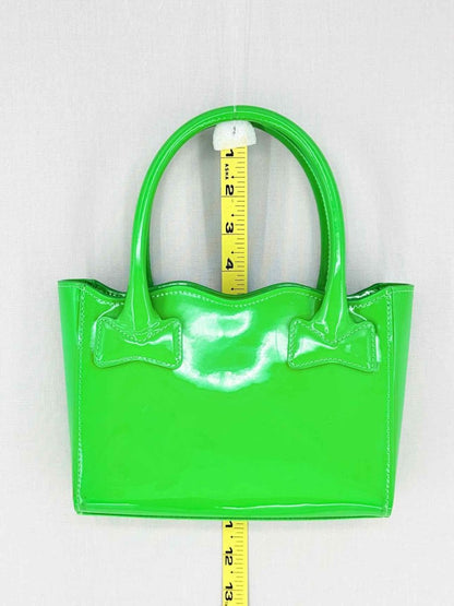 Pre - loved MACH & MACH Harper Green Tote Bag at Reems Closet