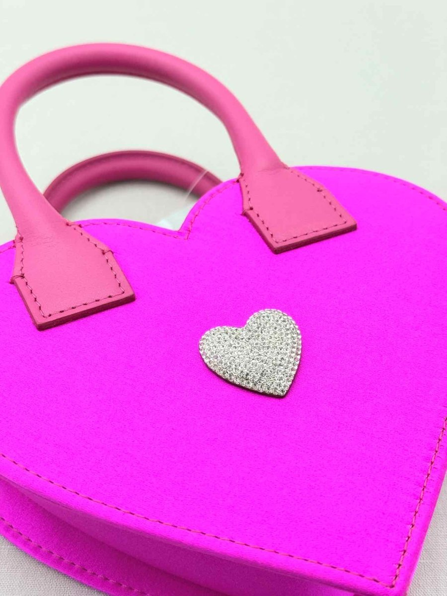 Pre - loved MACH & MACH Pink Crossbody at Reems Closet