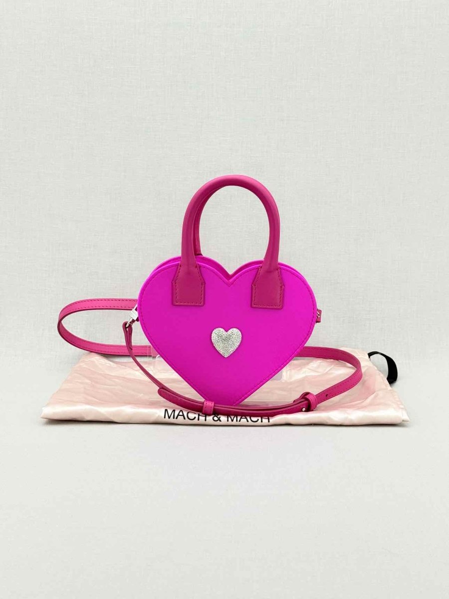 Pre - loved MACH & MACH Pink Crossbody at Reems Closet