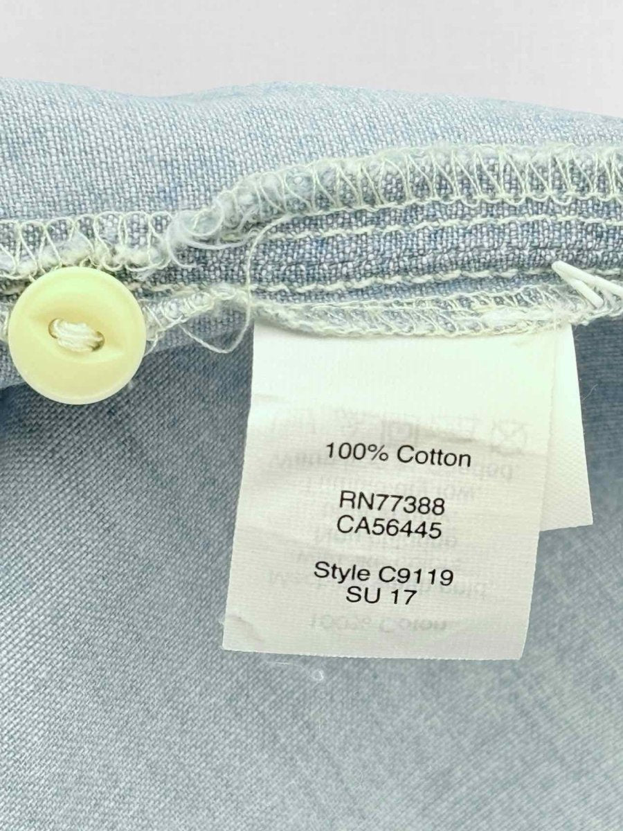 Pre - loved MADEWELL Blue Size Large Shirt at Reems Closet