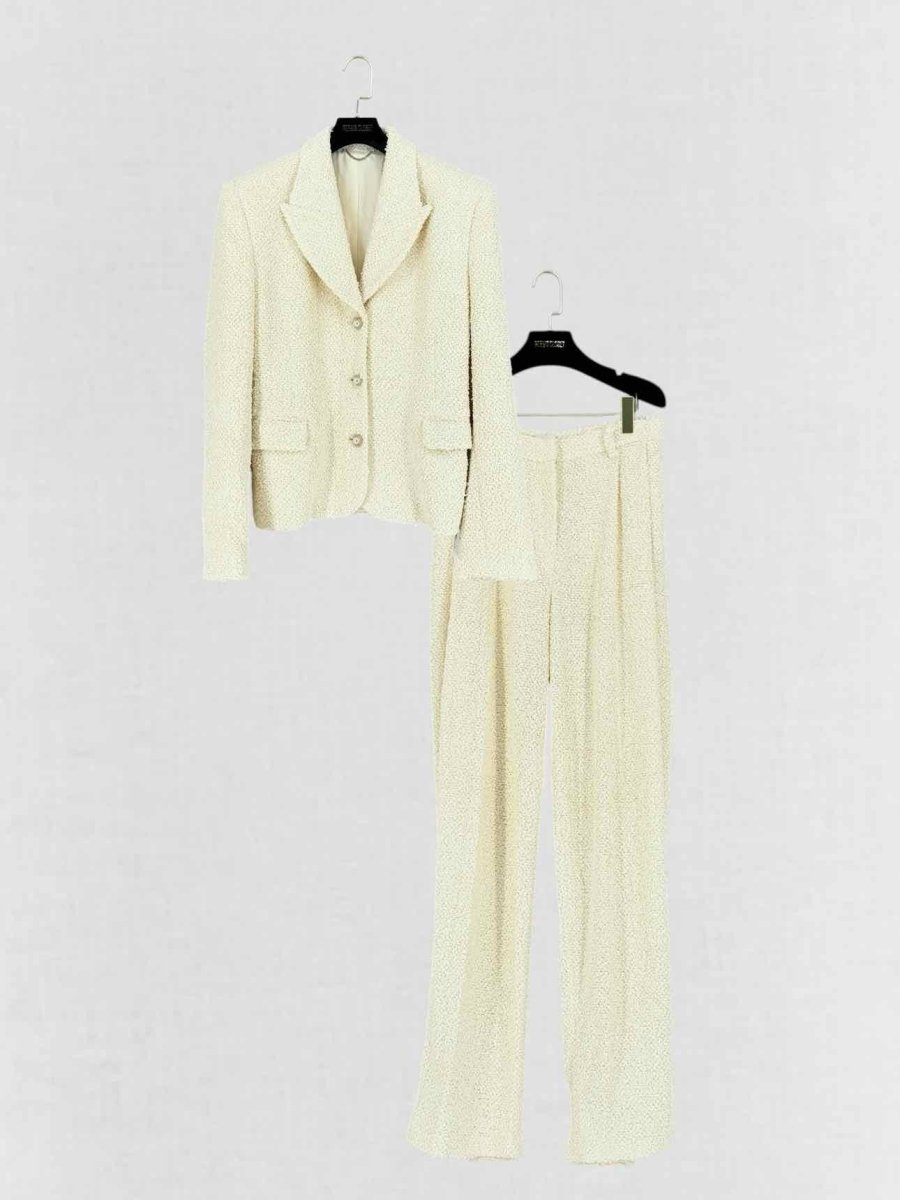 Pre - loved MAGDA BUTRYM Cream Size US 2 Outfit Set at Reems Closet
