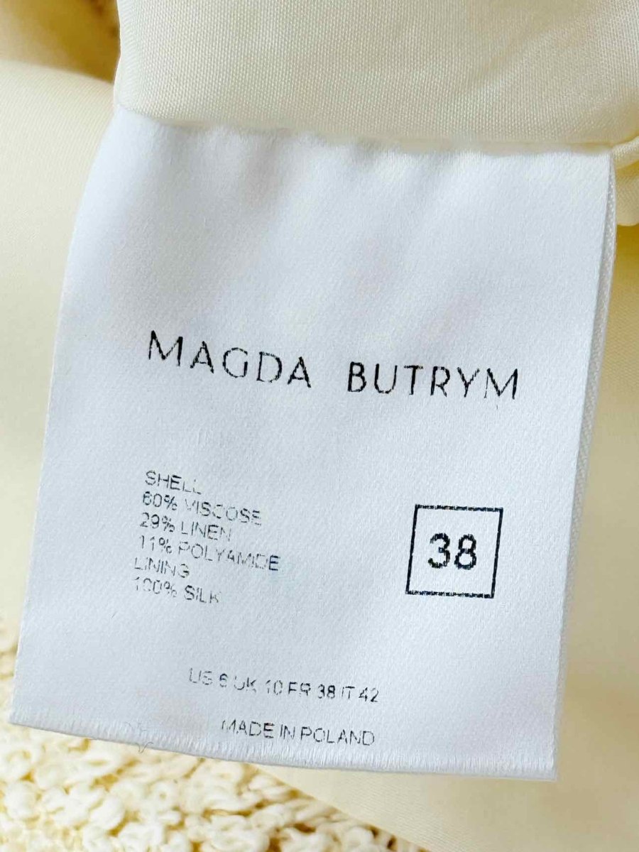 Pre - loved MAGDA BUTRYM Cream Size US 2 Outfit Set at Reems Closet