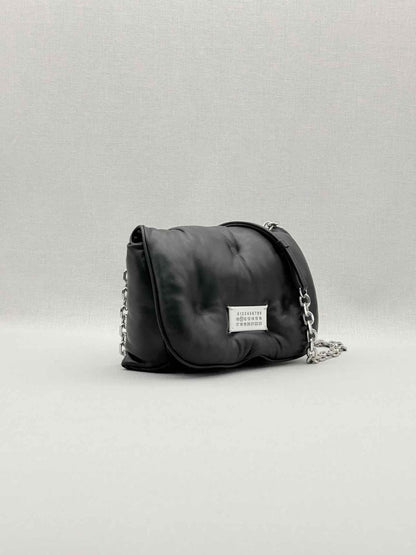 Pre - loved MAISON MARGIELA Glam Slam Black Crossbody at Reems Closet