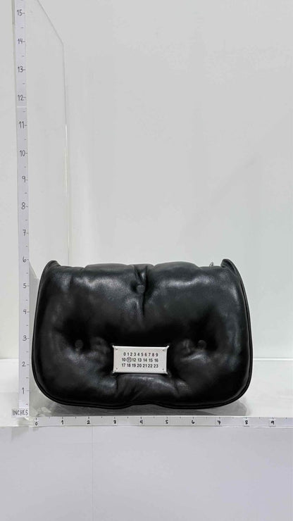 Pre - loved MAISON MARGIELA Glam Slam Black Crossbody at Reems Closet