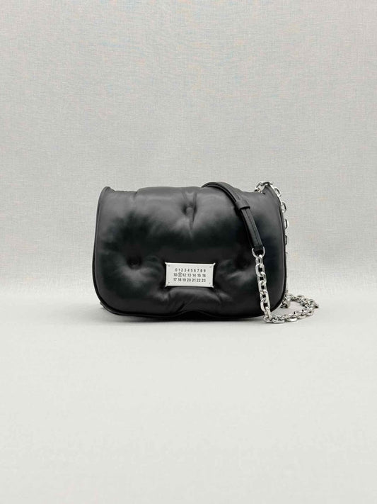 Pre - loved MAISON MARGIELA Glam Slam Black Crossbody at Reems Closet
