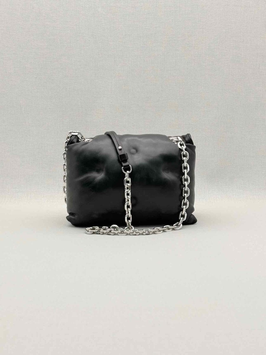 Pre - loved MAISON MARGIELA Glam Slam Black Crossbody at Reems Closet