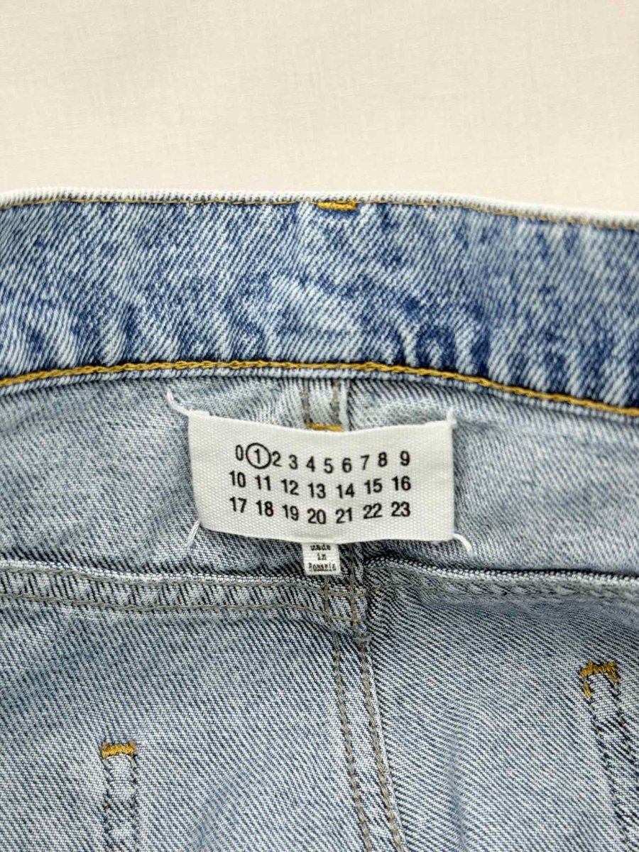 Pre-loved MAISON MARGIELA High Rise Blue Size US 8 Jeans at Reems Closet