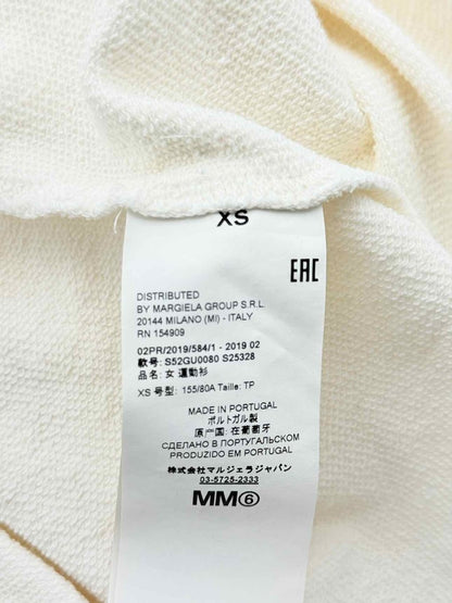 Pre - loved MAISON MARGIELA Off - white Size XSmall Short Dress at Reems Closet