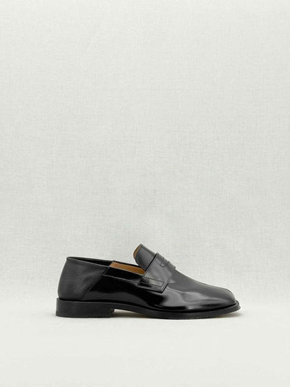 Pre - loved MAISON MARGIELA Tabi Split Toe Black Size EU 41 Loafers at Reems Closet