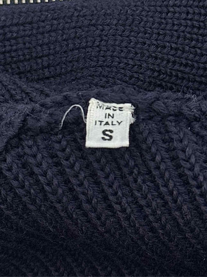 Pre - loved MAISON MARTIN MARGIELA Navy Blue Knit Size Small Jacket at Reems Closet
