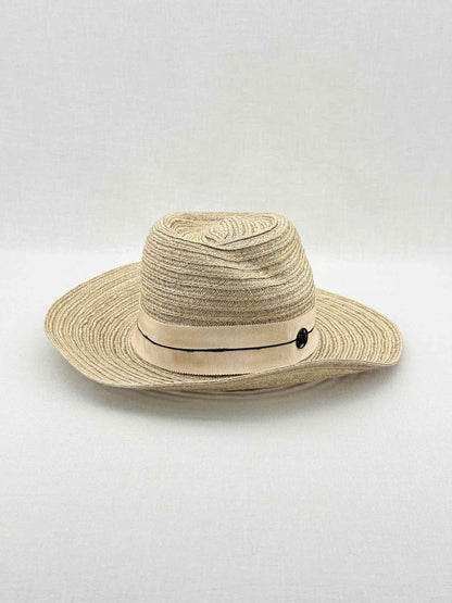 Pre - loved MAISON MICHEL Beige Hat at Reems Closet