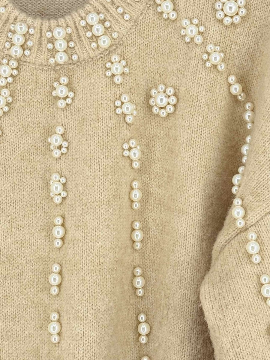 Pre - loved MAJE Beige Size Medium Jumper at Reems Closet