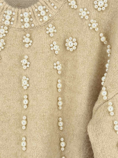 Pre - loved MAJE Beige Size Medium Jumper at Reems Closet