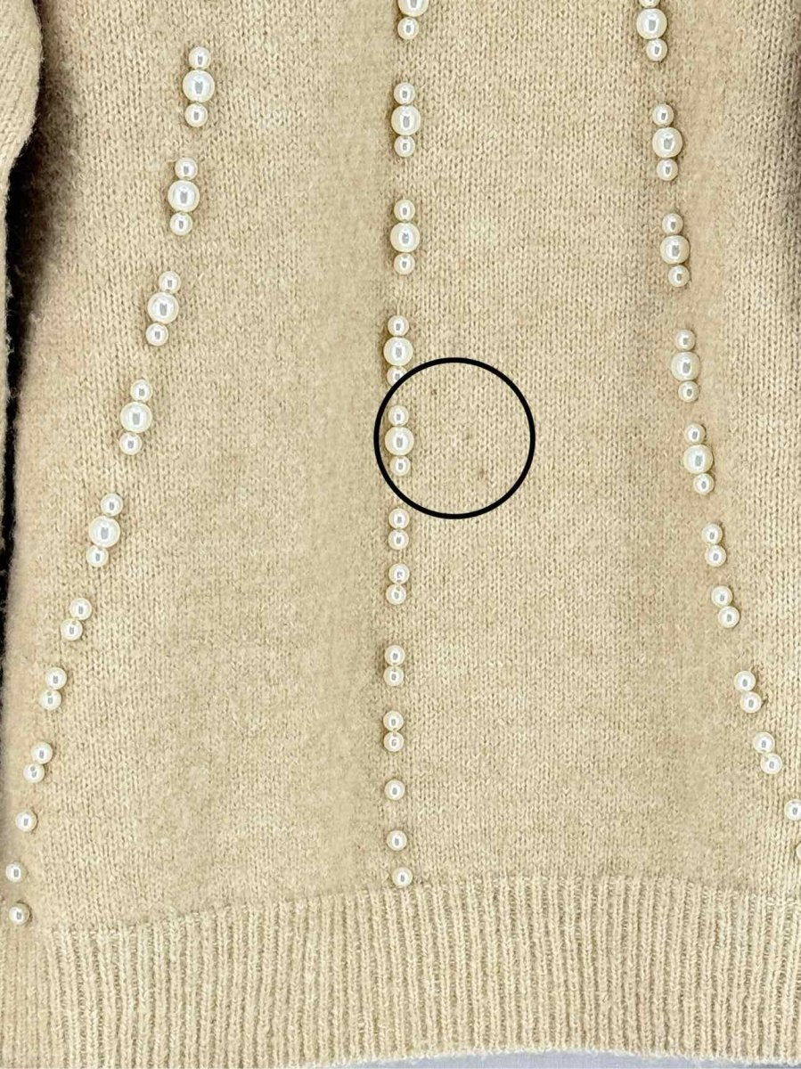 Pre - loved MAJE Beige Size Medium Jumper at Reems Closet