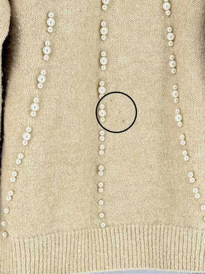 Pre - loved MAJE Beige Size Medium Jumper at Reems Closet