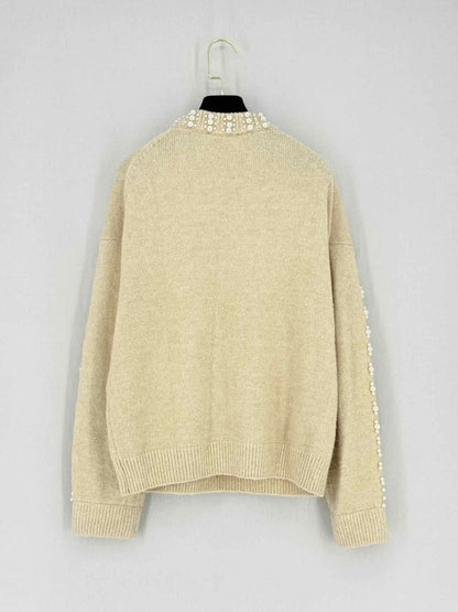 Pre - loved MAJE Beige Size Medium Jumper at Reems Closet