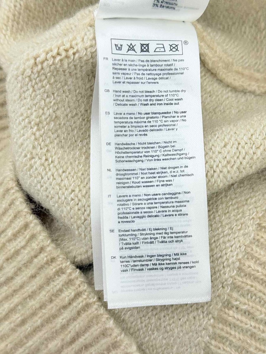 Pre - loved MAJE Beige Size Medium Jumper at Reems Closet