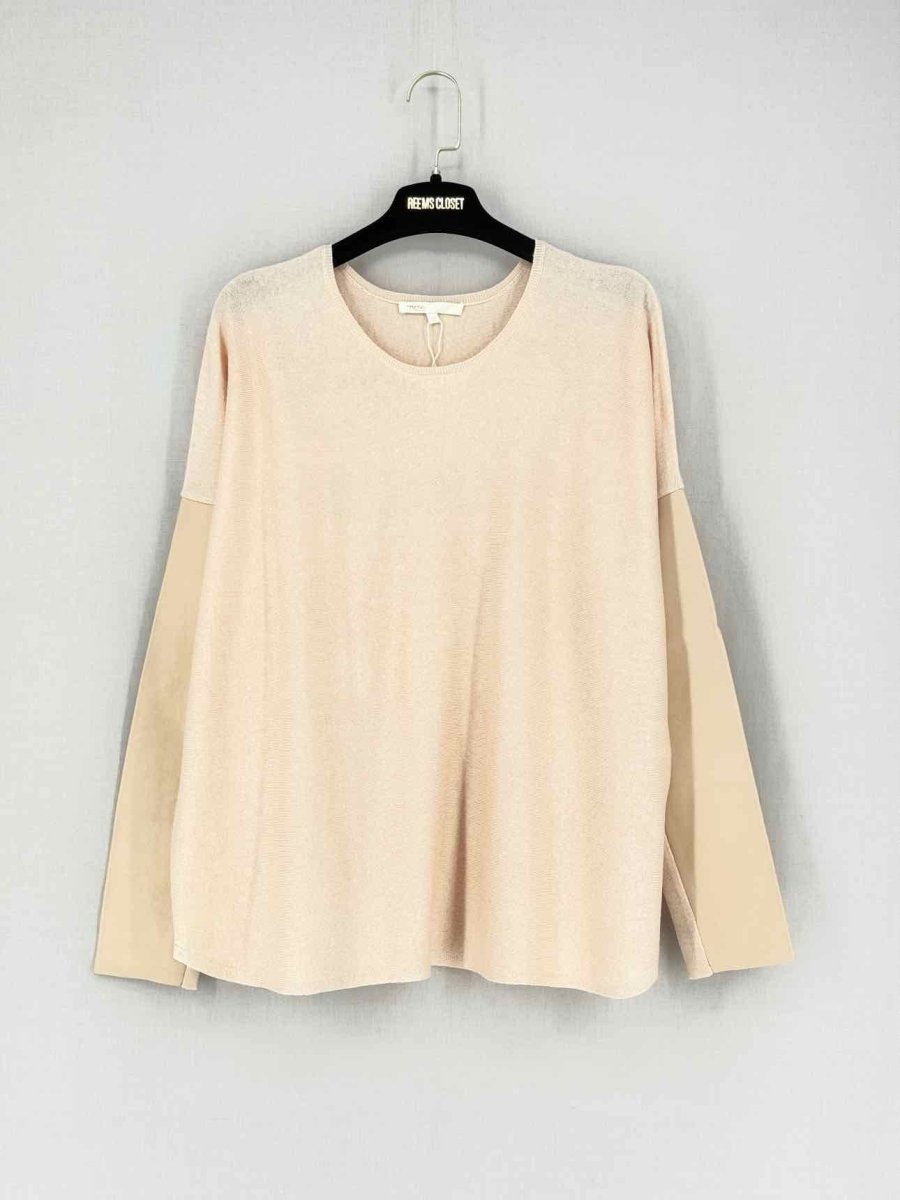 Pre - loved MAJE Beige Size US 2 Jumper at Reems Closet