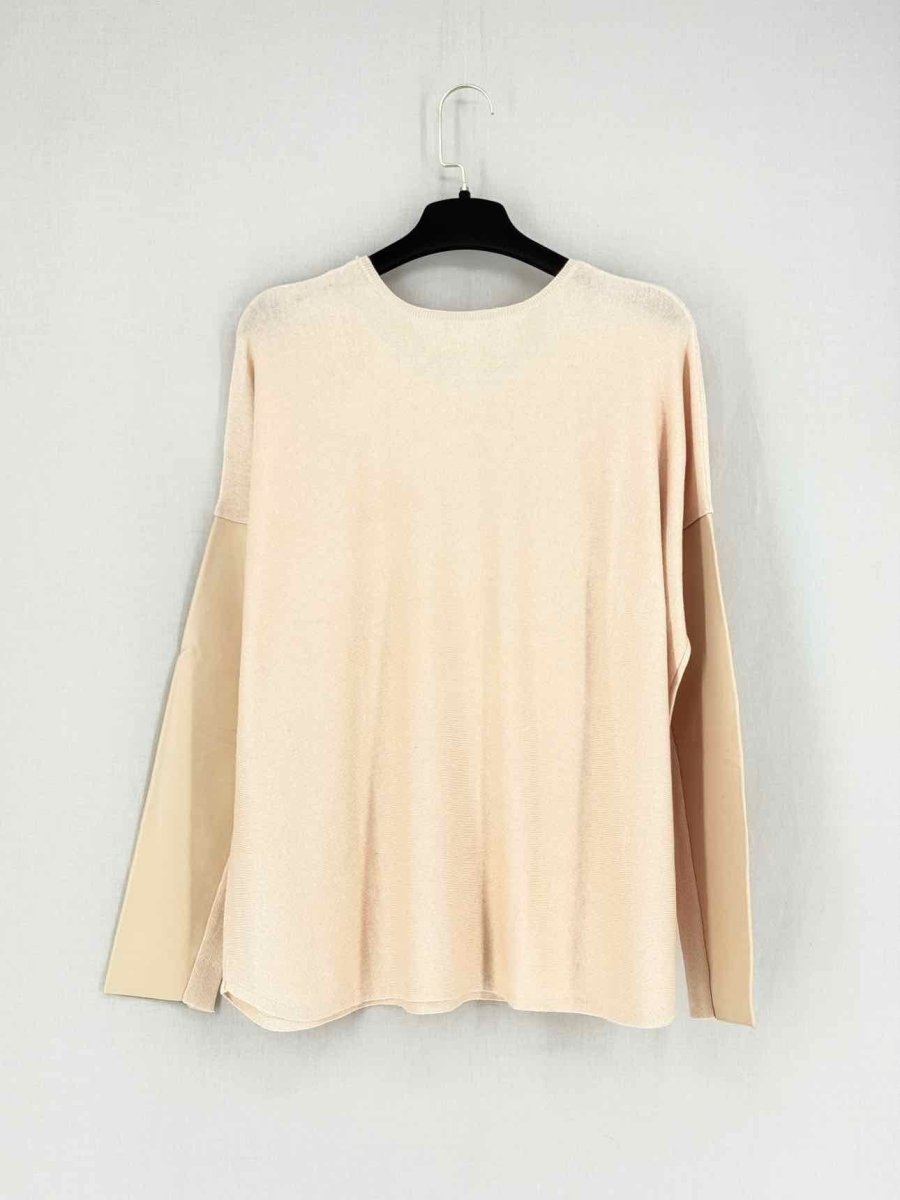 Pre - loved MAJE Beige Size US 2 Jumper at Reems Closet