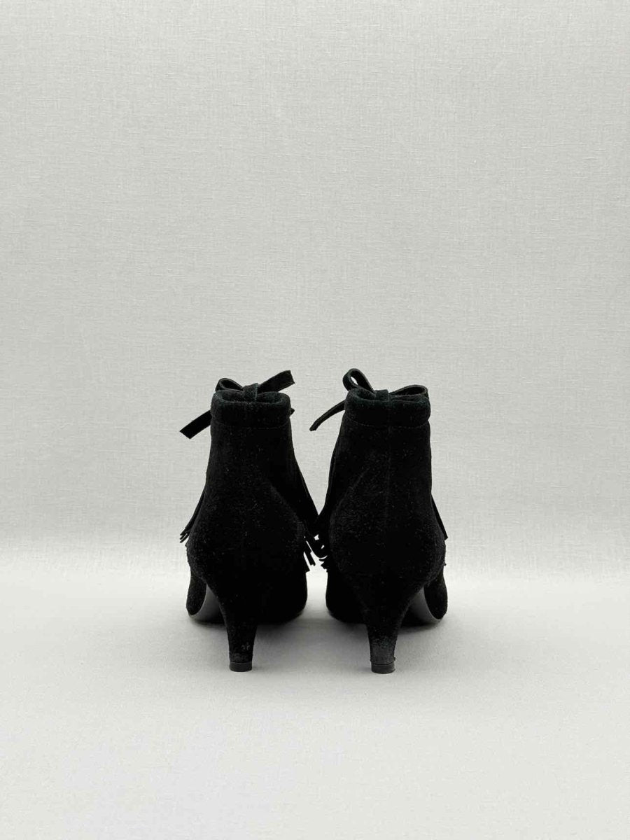 Pre - loved MAJE Black Size EU 38 Ankle Boots at Reems Closet