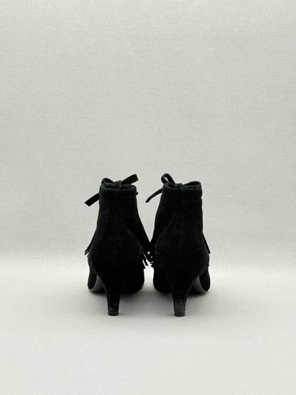 Pre - loved MAJE Black Size EU 38 Ankle Boots at Reems Closet