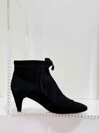 Pre - loved MAJE Black Size EU 38 Ankle Boots at Reems Closet