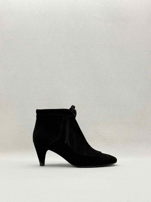 Pre - loved MAJE Black Size EU 38 Ankle Boots at Reems Closet