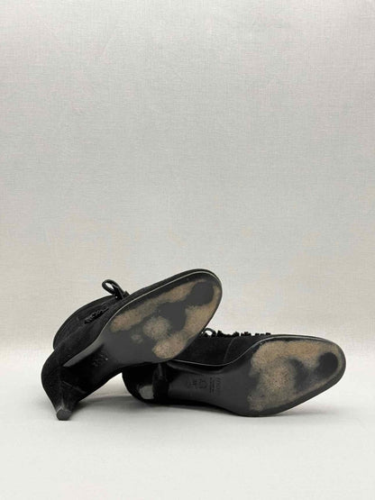 Pre - loved MAJE Black Size EU 38 Ankle Boots at Reems Closet
