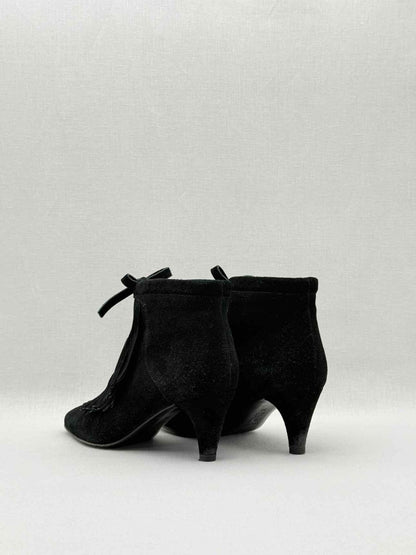 Pre - loved MAJE Black Size EU 38 Ankle Boots at Reems Closet