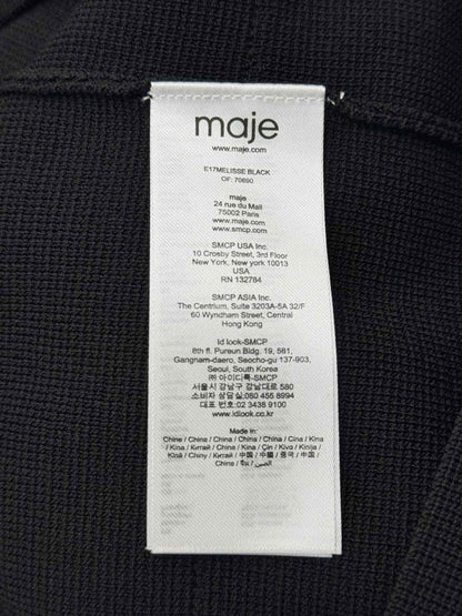 Pre - loved MAJE Black Size Small Sweater at Reems Closet
