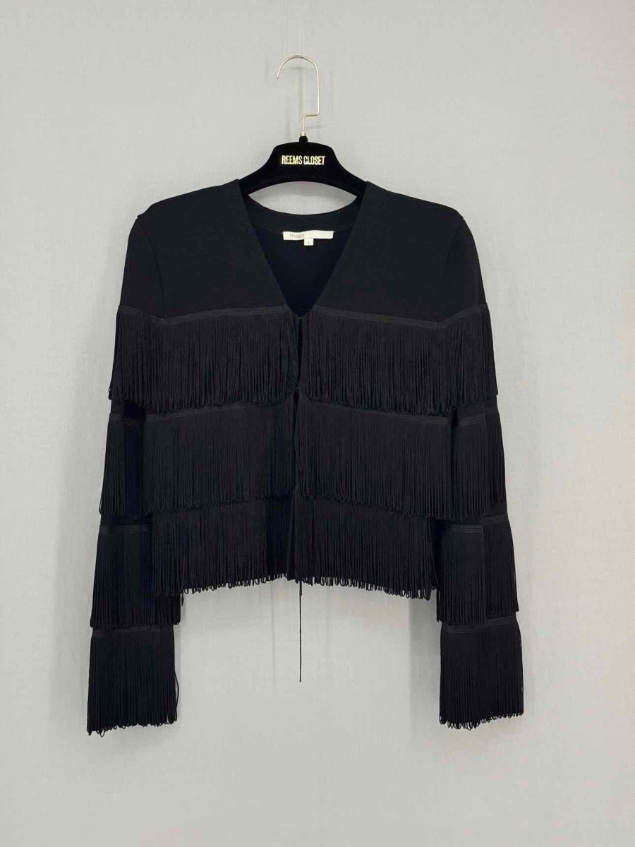Pre - loved MAJE Black Size Small Sweater at Reems Closet