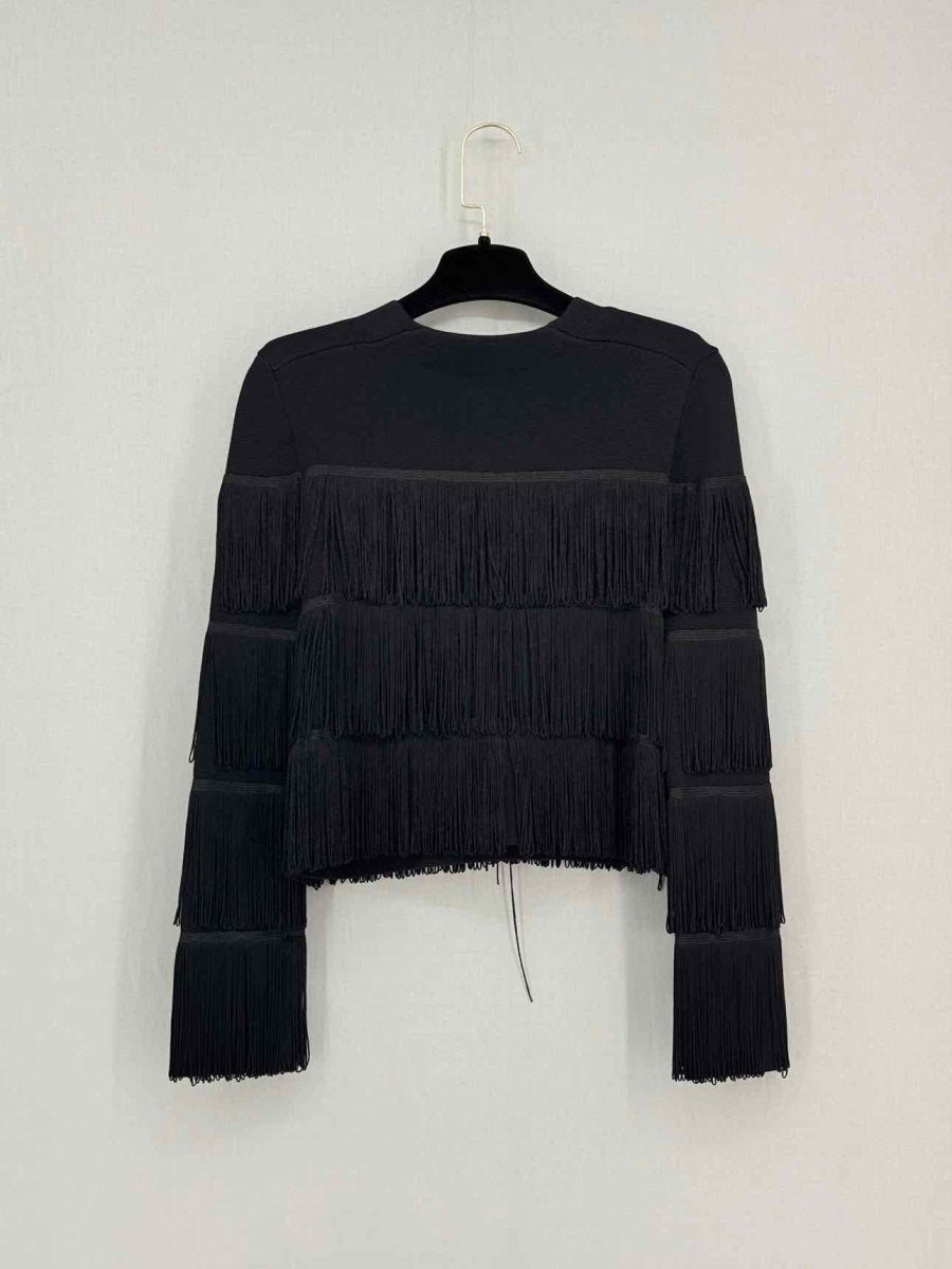 Pre - loved MAJE Black Size Small Sweater at Reems Closet