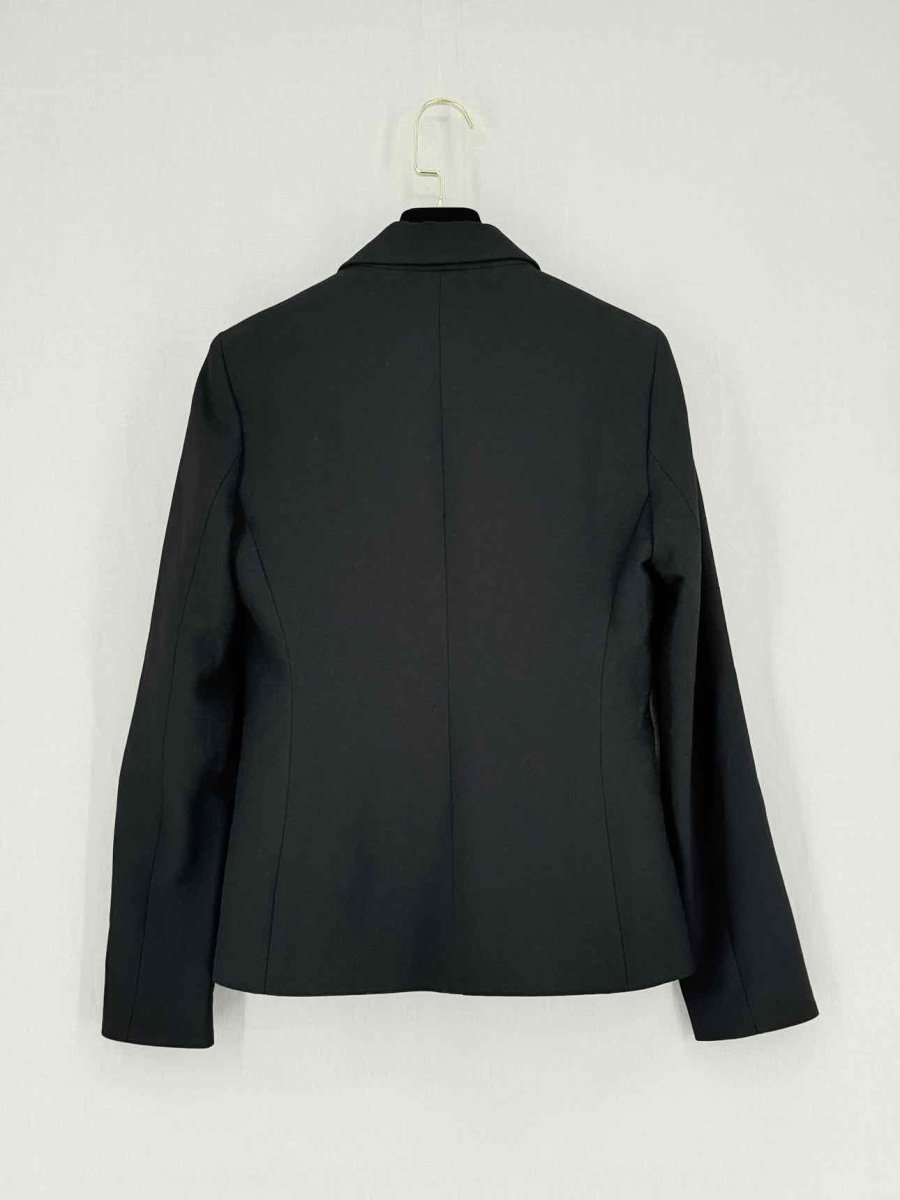 Pre - loved MAJE Black Size US 6 Jacket at Reems Closet